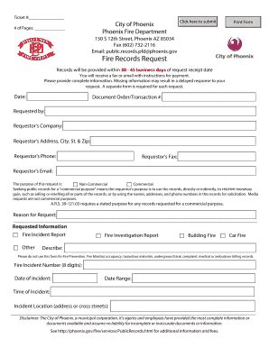 city of phoenix ets|Fire Records Request Forms .